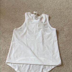 Lululemon Athletica White Tank Top